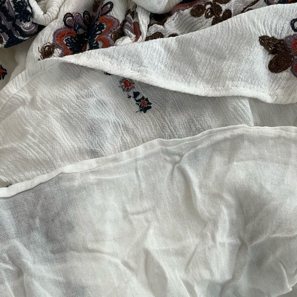 Free People Oxford Embroidered Shift Dress Size M - Picture 9 of 15